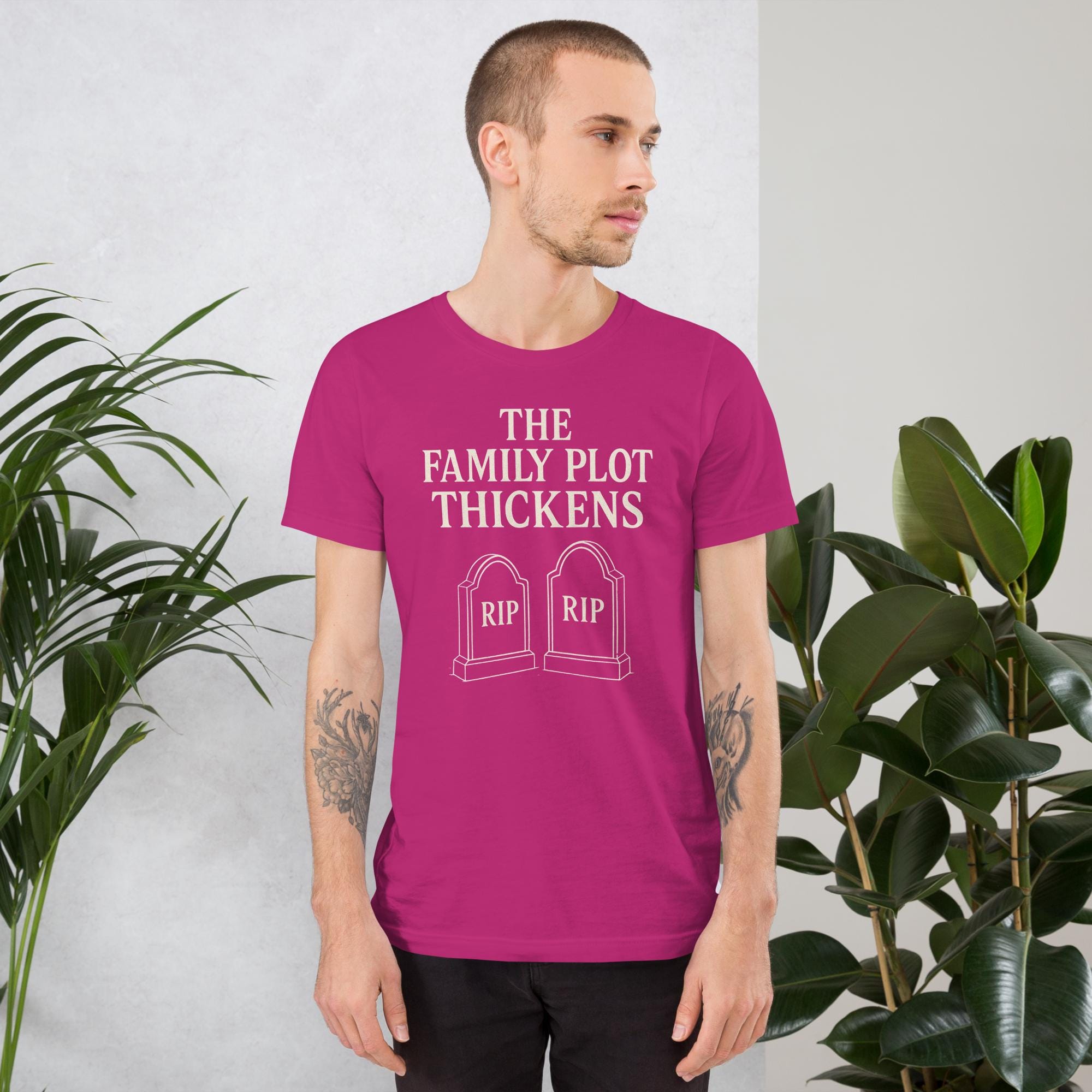 Tee “The Family Plot Thickens” additional view 1