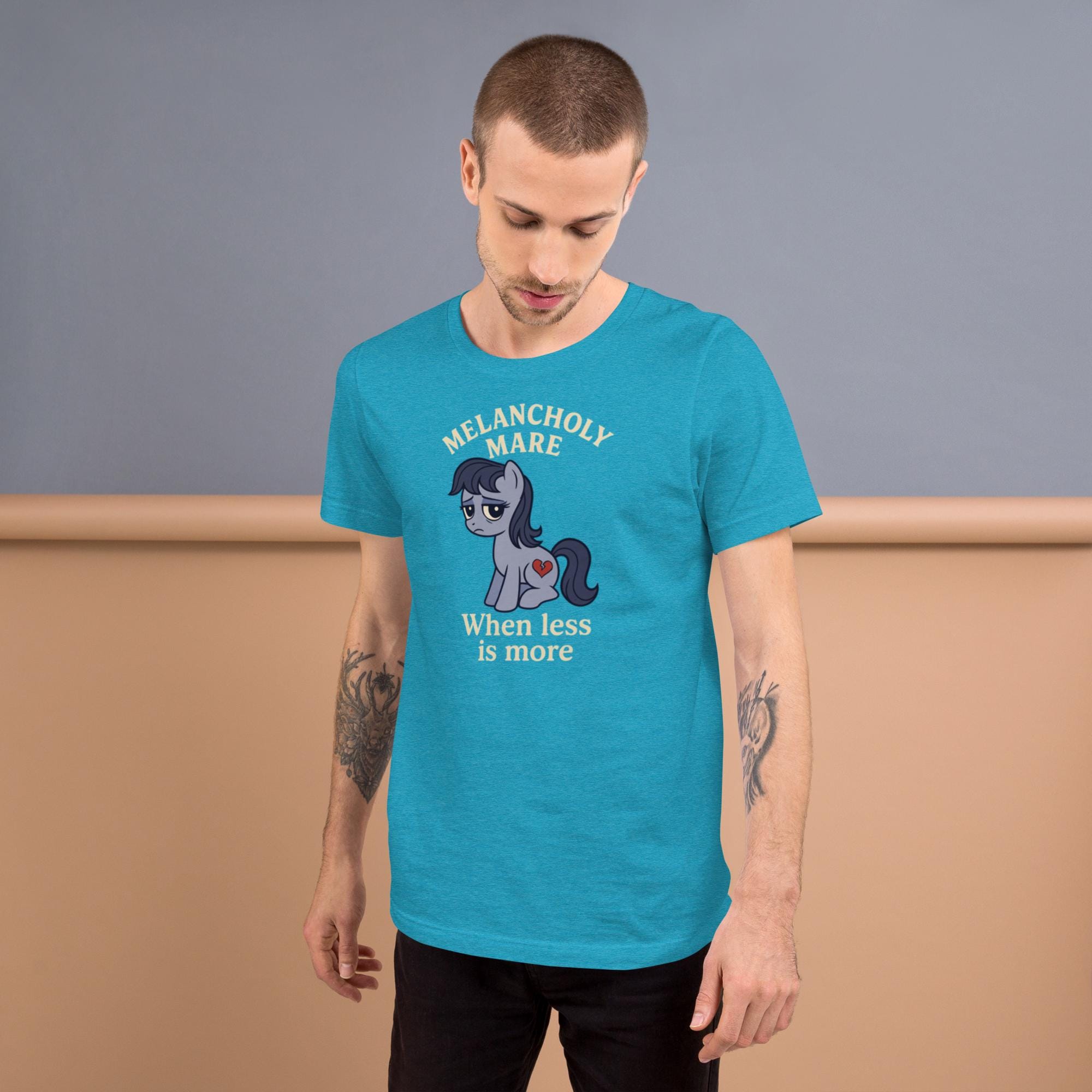 A Darkly Whimsical Tribute Tee “When less is more.” additional view 1
