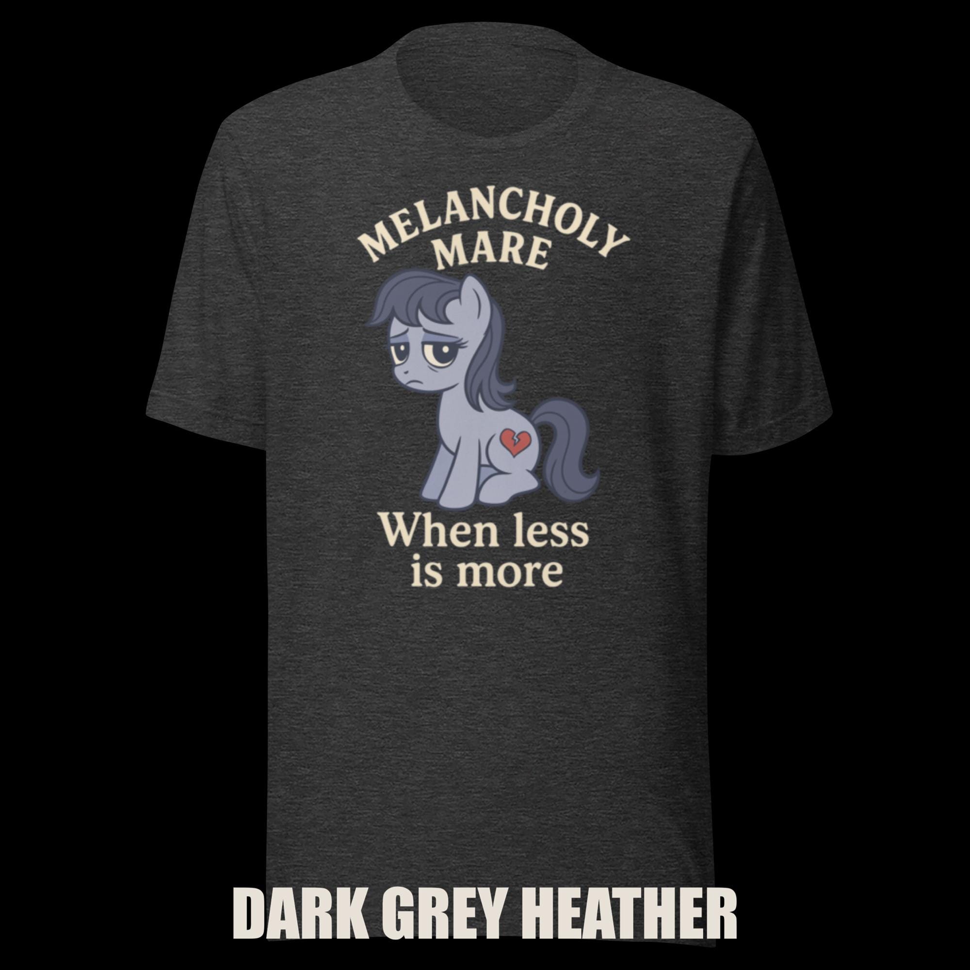 A Darkly Whimsical Tribute Tee “When less is more.” additional view 3