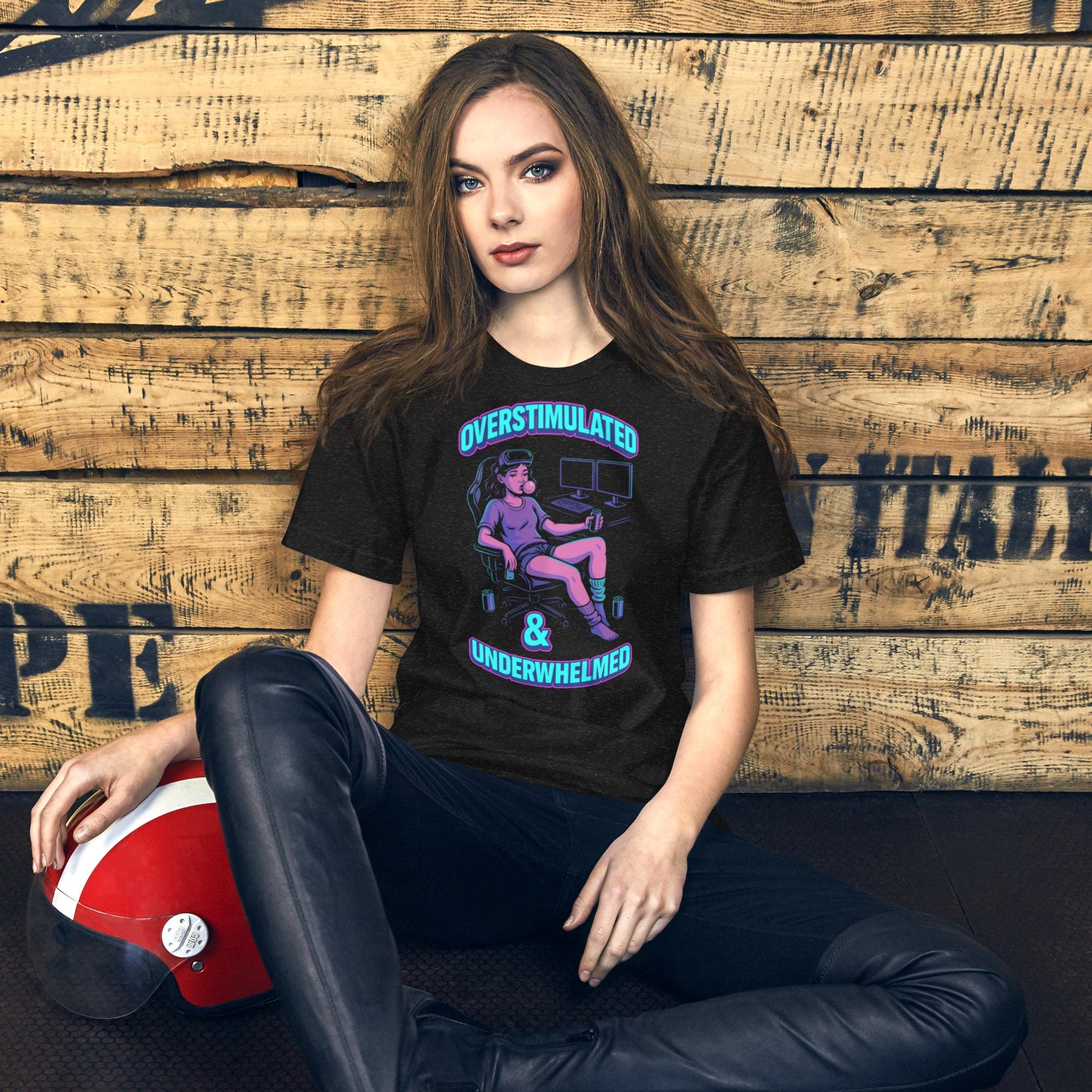 Overstimulated & Underwhelmed Tee additional view 1