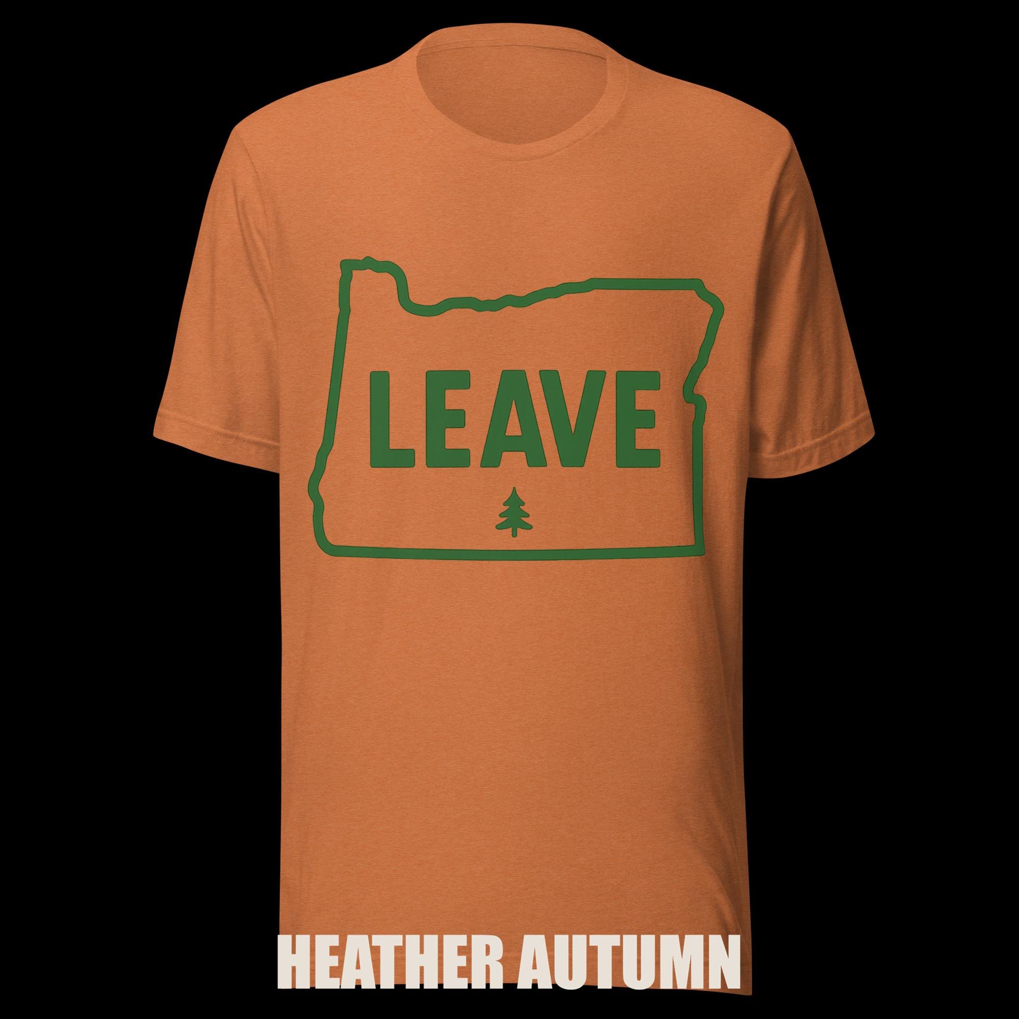 Oregon “LEAVE” T-Shirt by R²