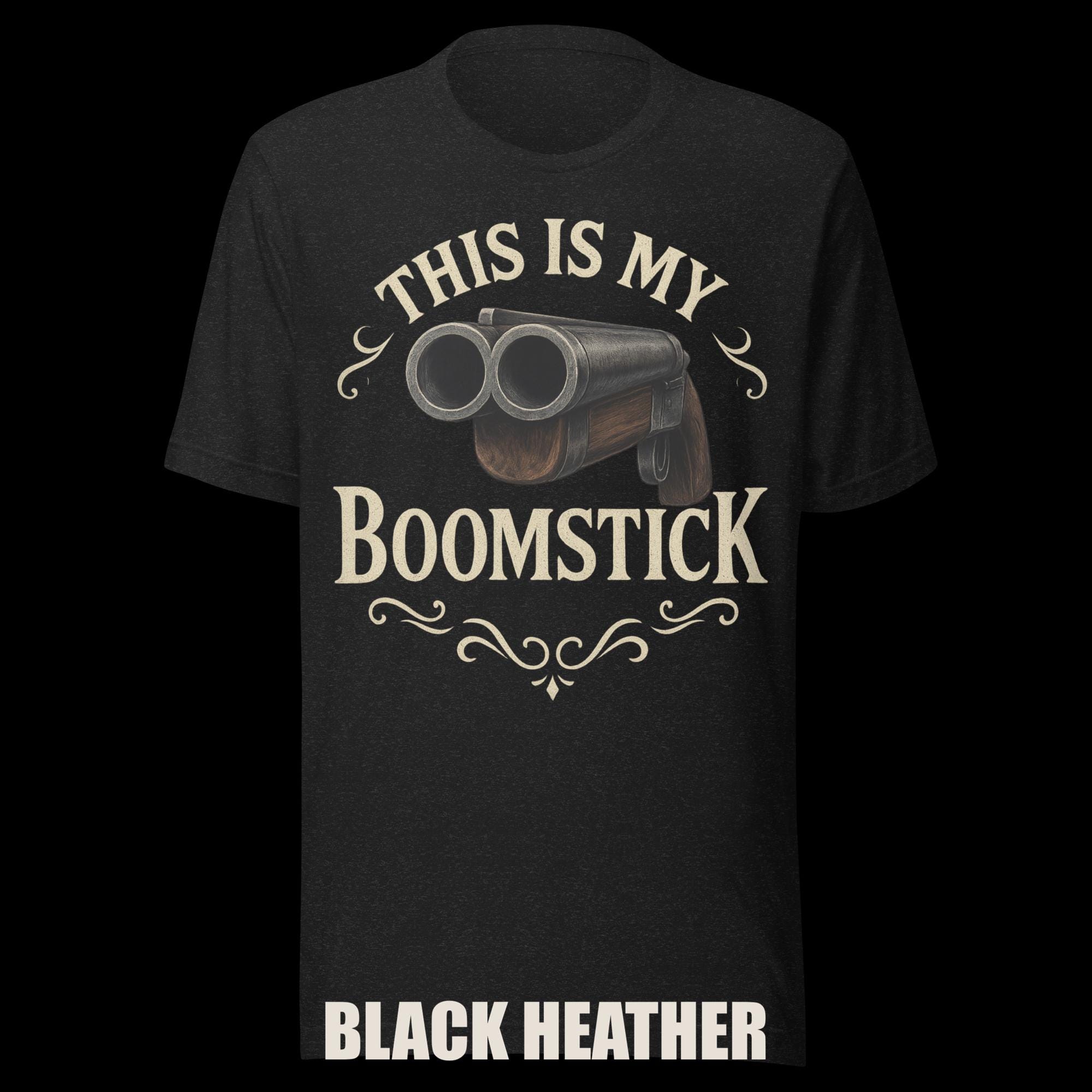 This Is My Boomstick Shirt: Retro Horror Movie Graphic Tee additional view 2