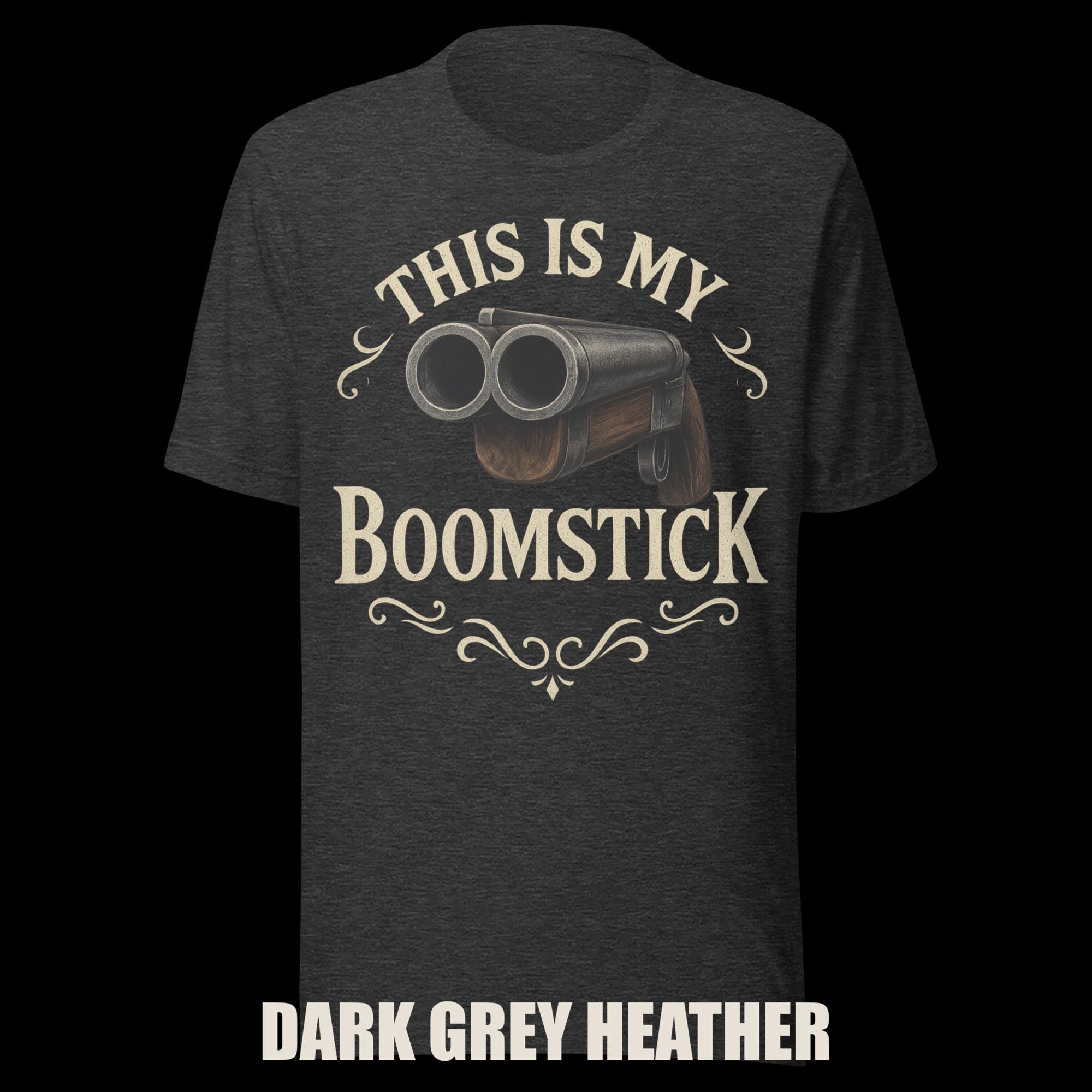 This Is My Boomstick Shirt: Retro Horror Movie Graphic Tee additional view 3