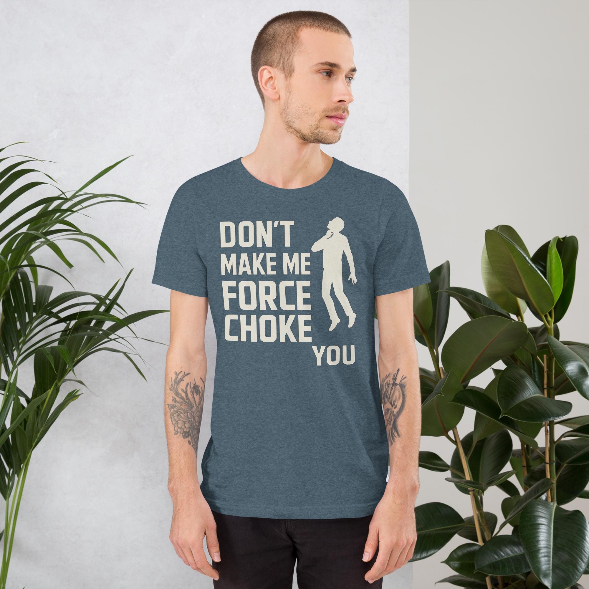 Force Choke Parody Shirt: Sci-Fi Geek Humor Tee additional view 1