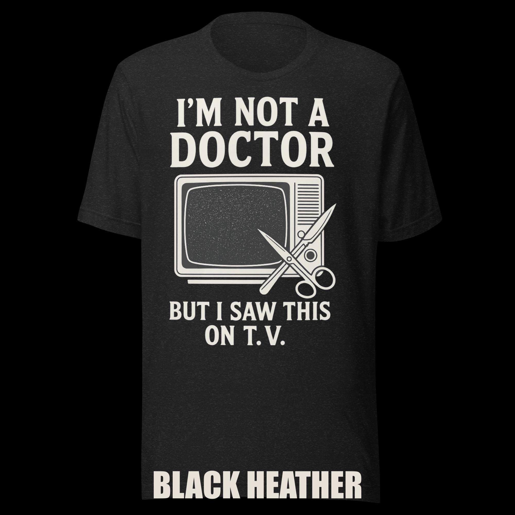 Retro TV Graphic Tee: Sarcastic Dark Humor Shirt additional view 2