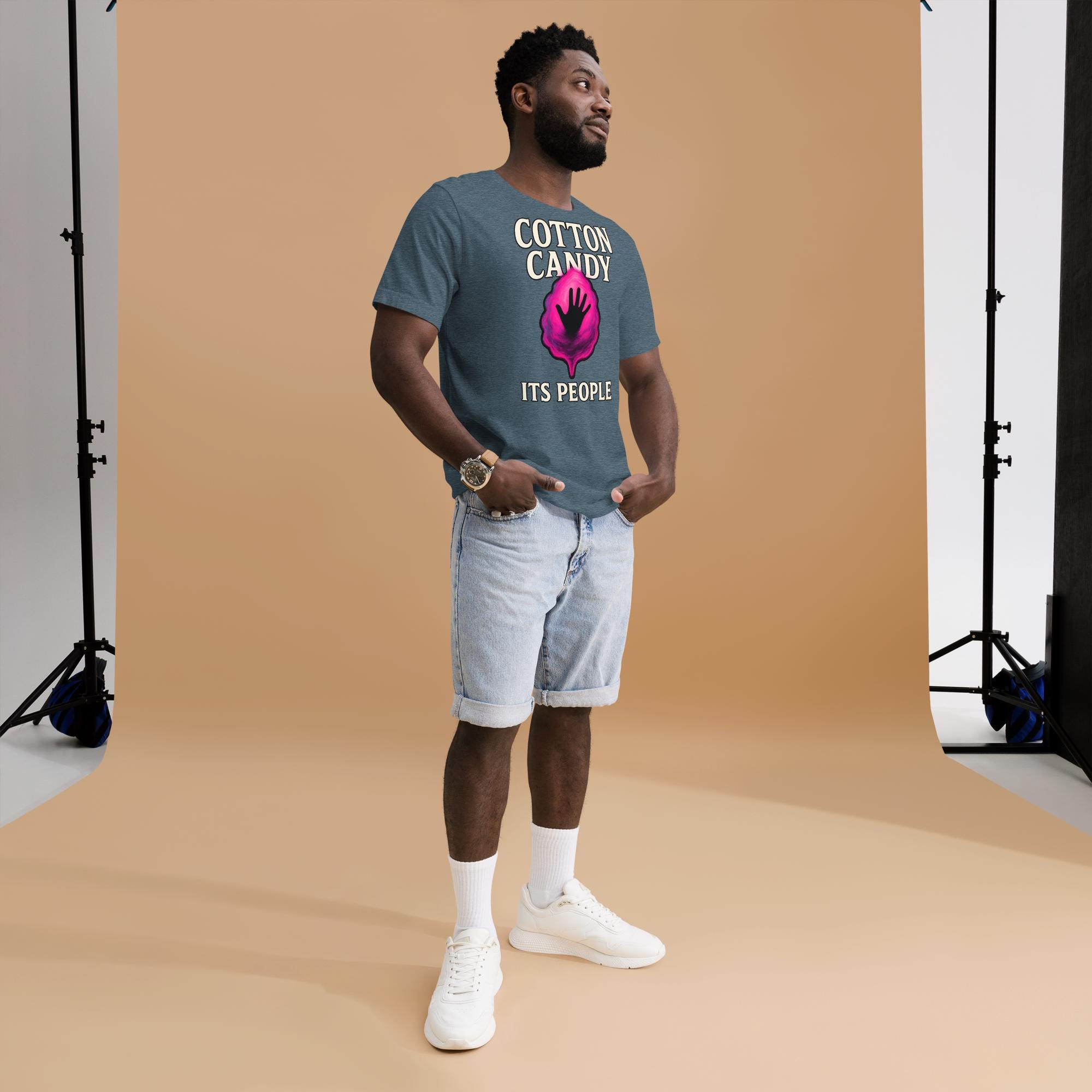 Cotton Candy Horror Parody T-Shirt: Dark Humor Circus Tee additional view 1