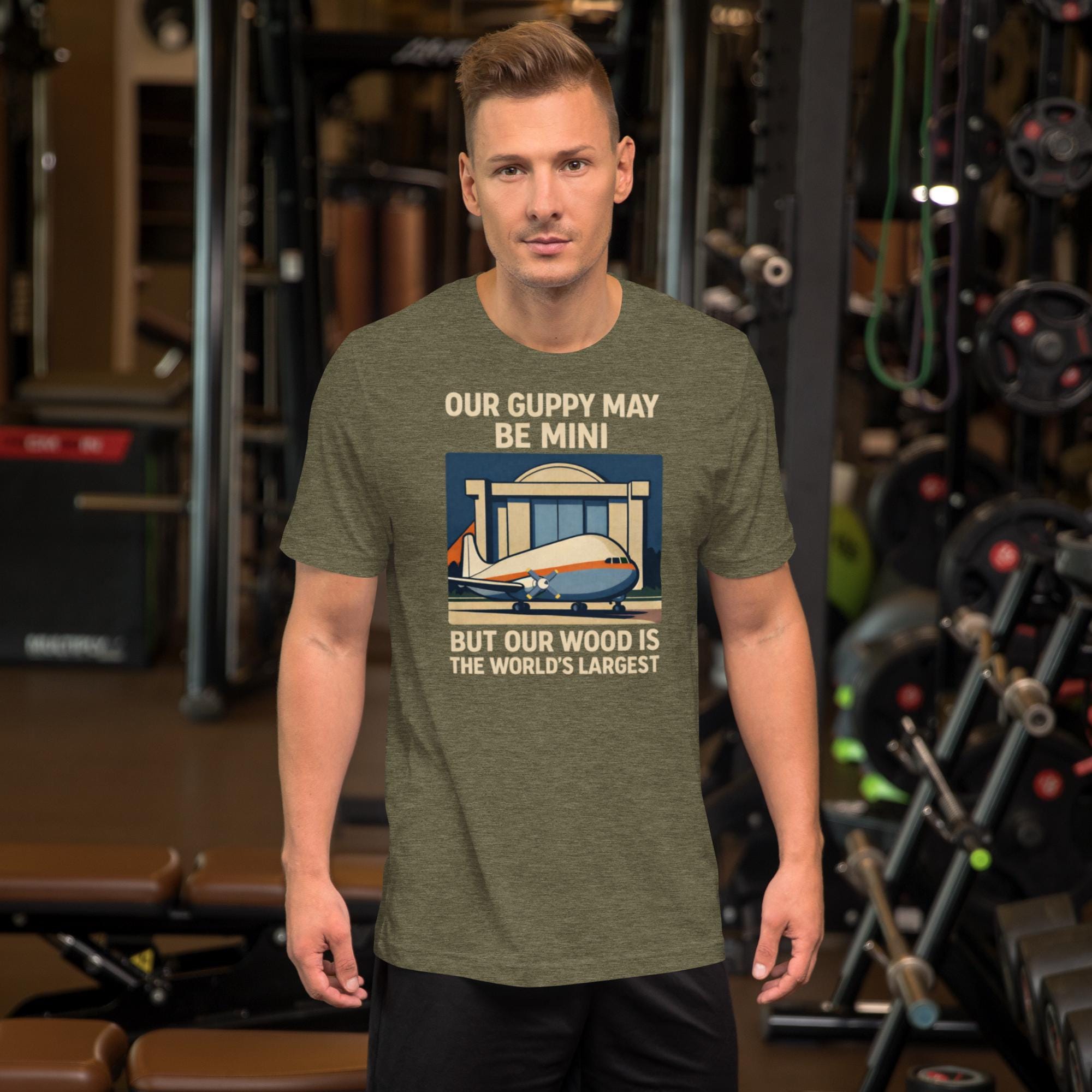Mini Guppy Hangar B Restoration T-Shirt by R²