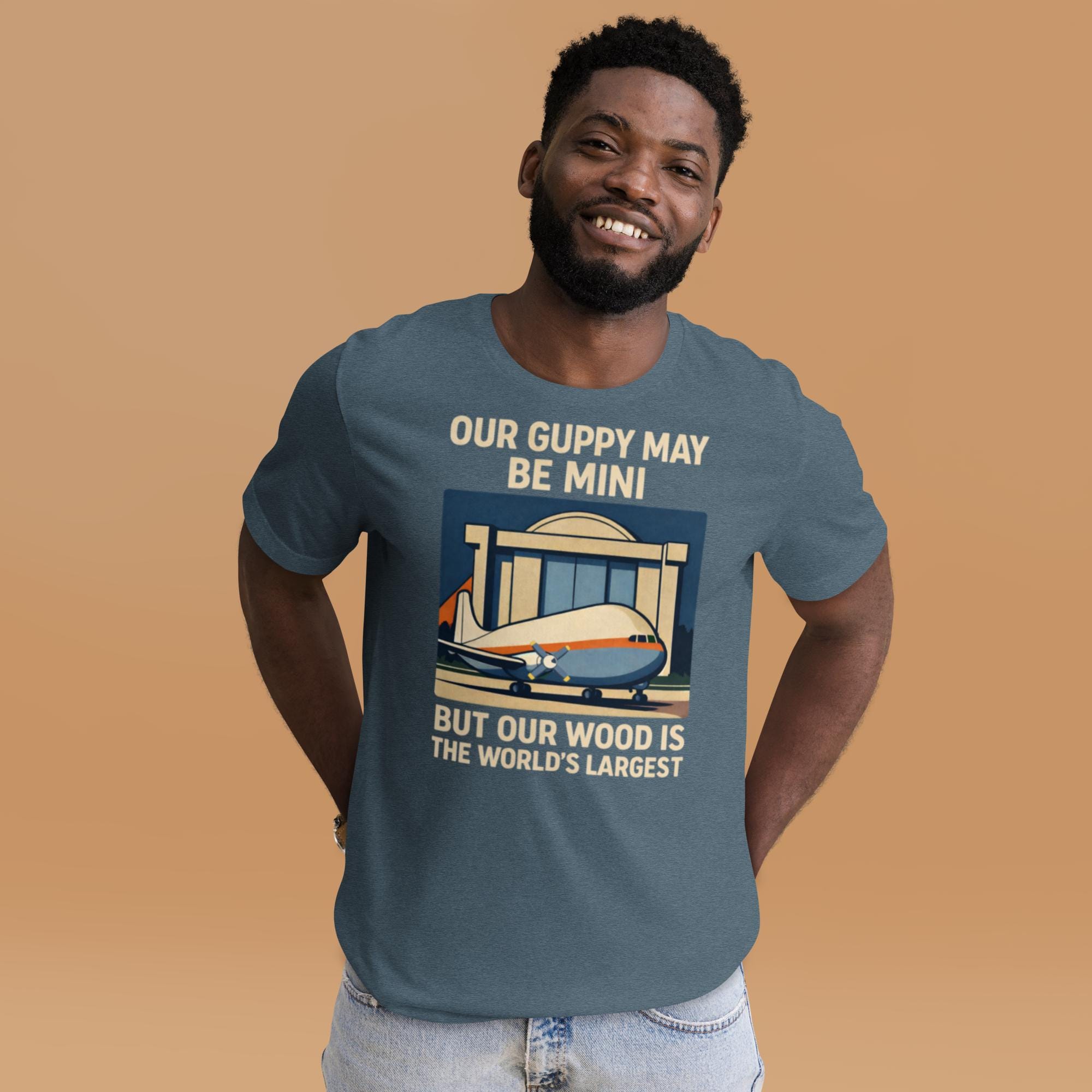 Mini Guppy Hangar B Restoration T-Shirt additional view 1