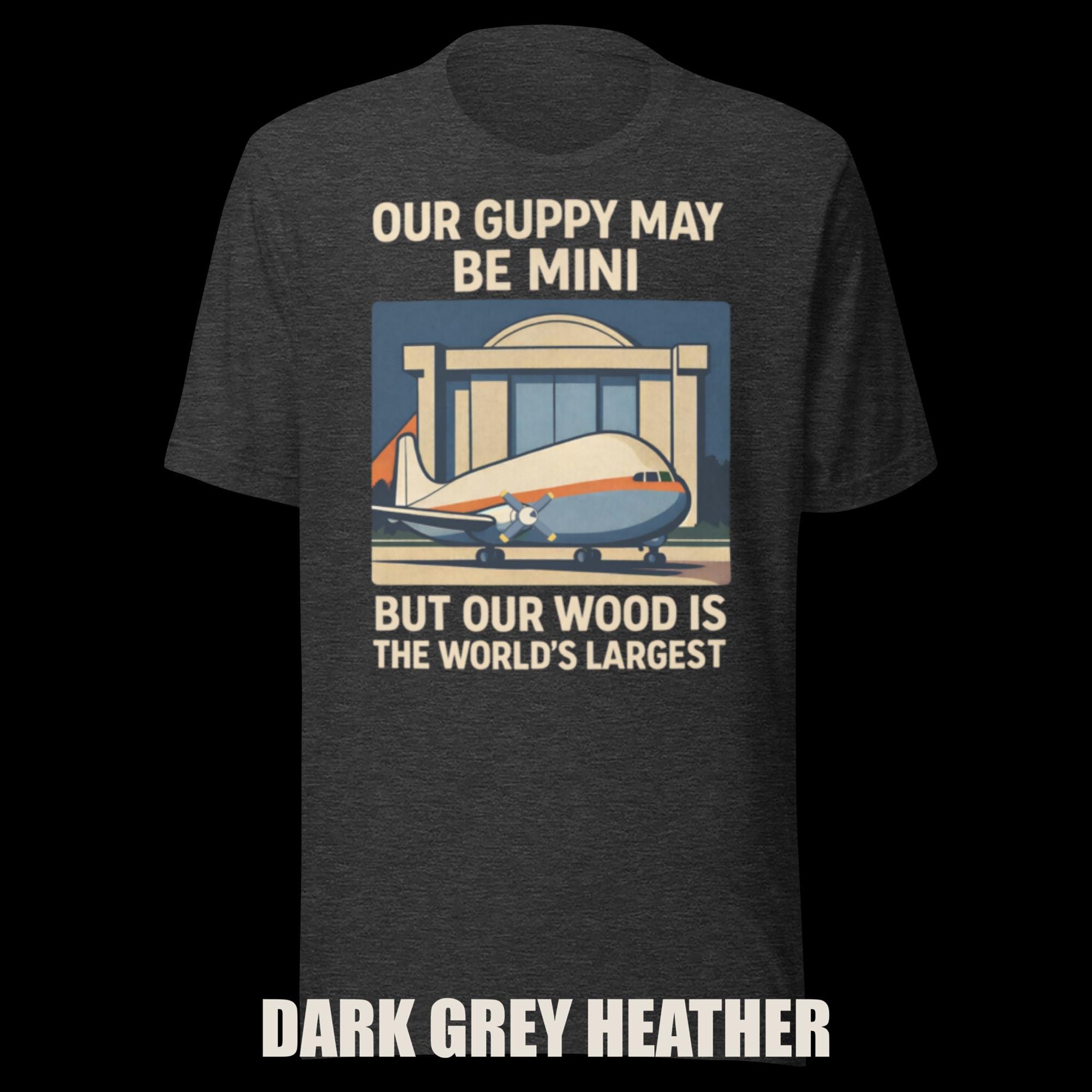 Mini Guppy Hangar B Restoration T-Shirt additional view 3