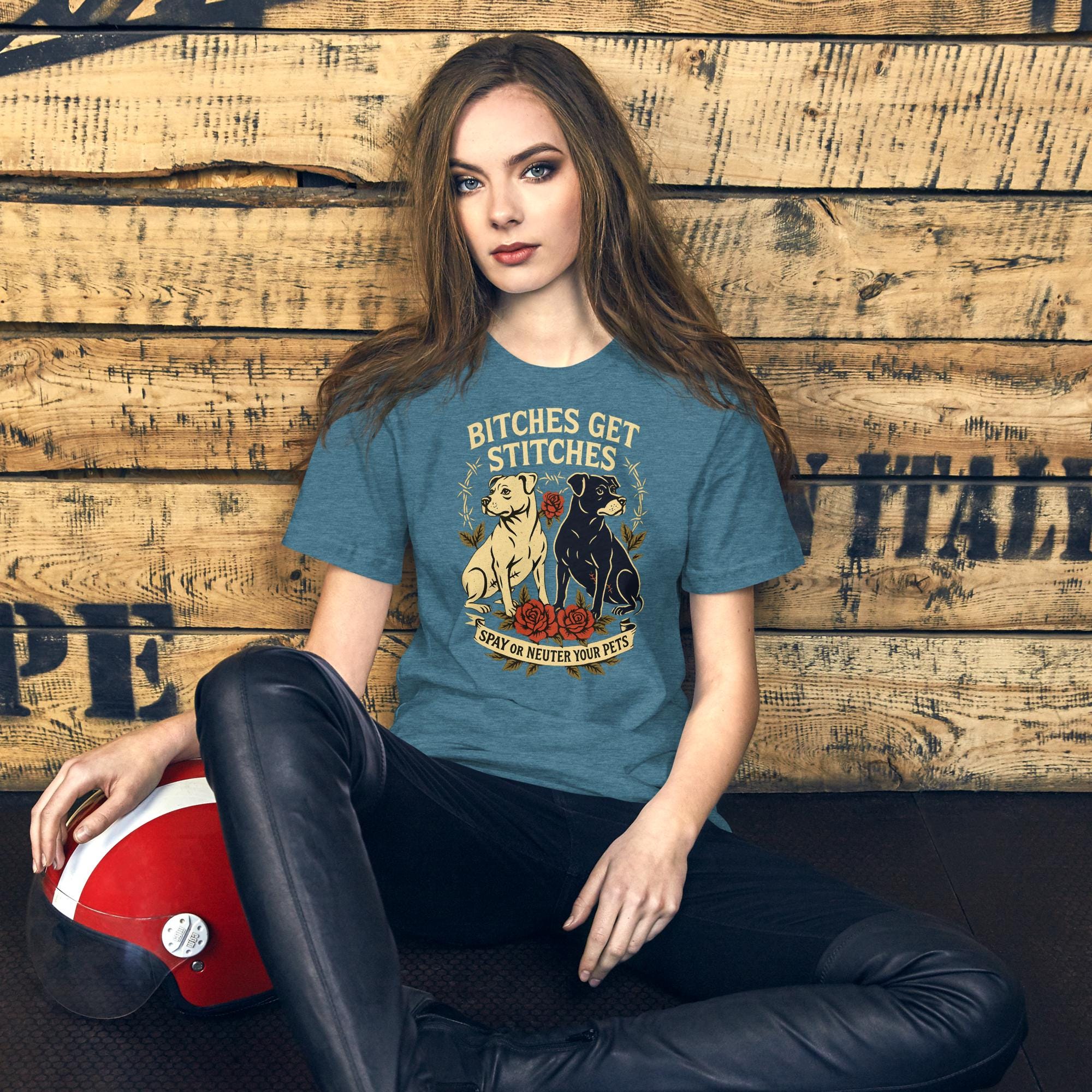 Bitches Get Stitches Shirt additional view 1