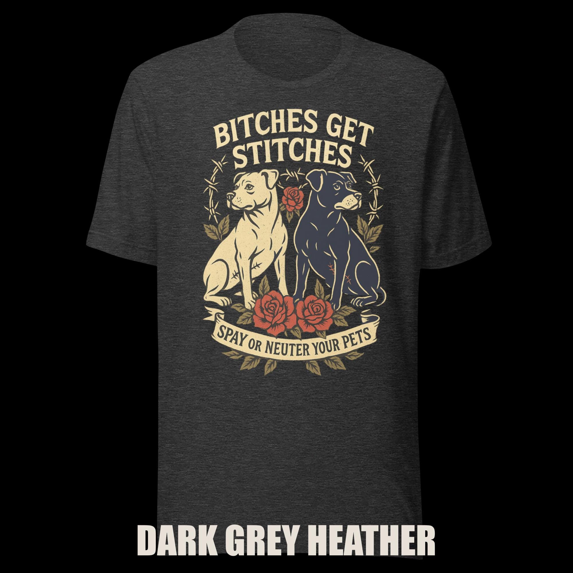 Bitches Get Stitches Shirt additional view 3