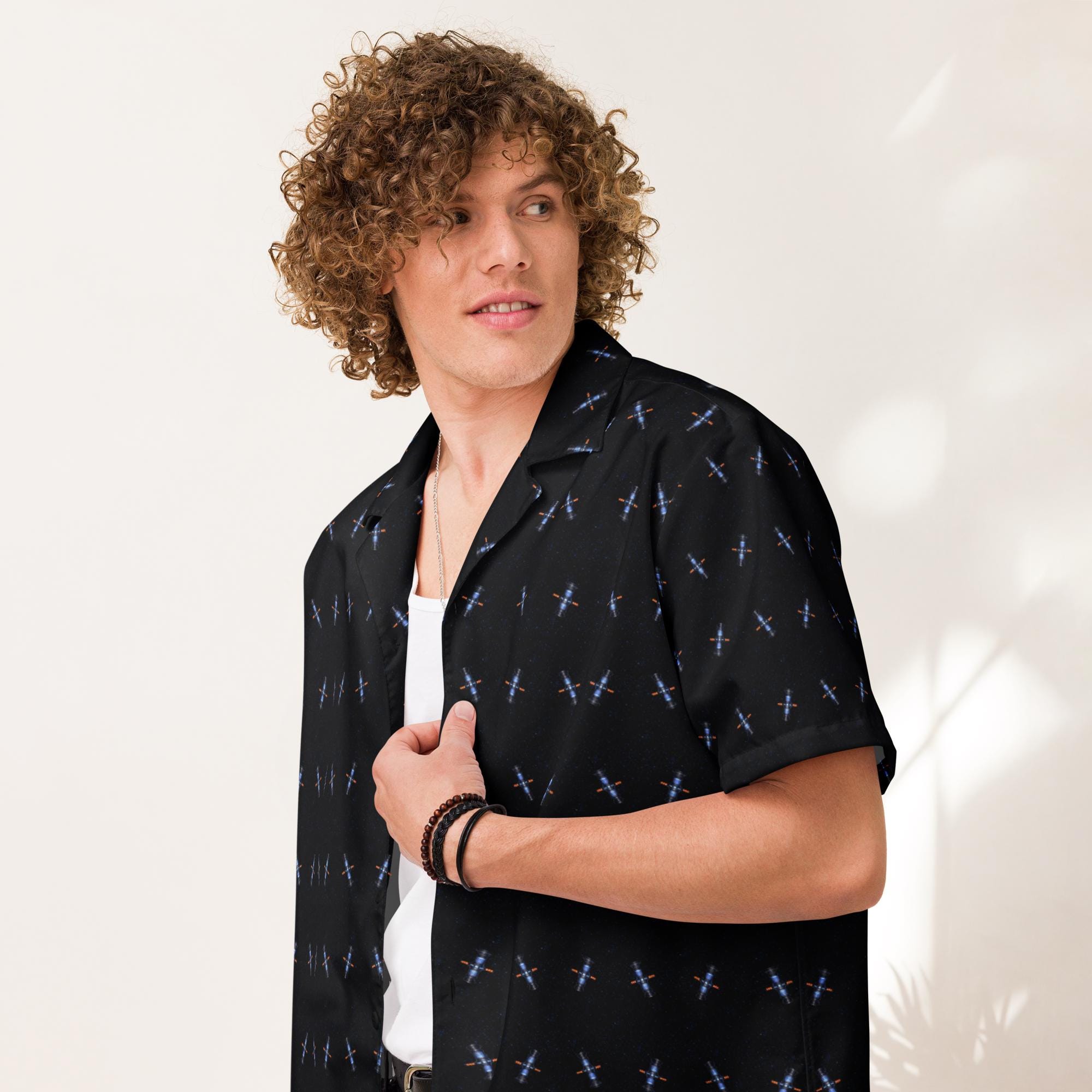 Tiny Warp Core Button-Up Shirt by R²